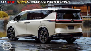 The 2025 Nissan Elgrand Hybrid - The King MPV Is Coming Back! REVEALED