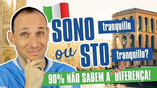 ESSERE e STARE: tudo que você precisa saber! I Aula de italiano básico I Vou Aprender Italiano