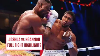 Anthony Joshua vs Francis Ngannou KNOCKOUT FULL FIGHT HIGHLIGHTS