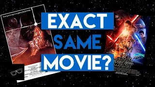 'The Force Awakens' and 'A New Hope' are the same film