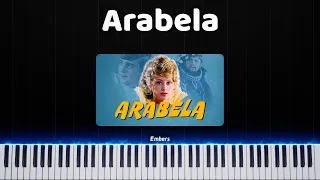 Arabela | znělka - Piano tutorial