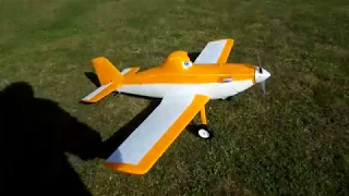 3Dlabprint Dusty maiden flight - Motor mount fail