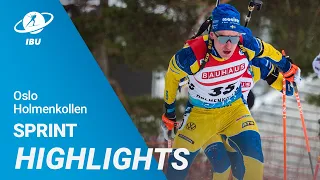 World Cup 22/23 Oslo Holmenkollen: Men Sprint Highlights