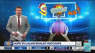 Hope vs Calvin Men's and Women's Basketball Rivalry 1/30/2021