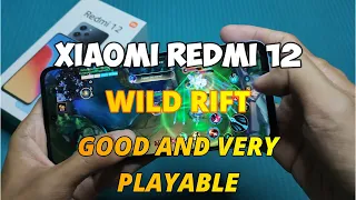 League of Legends Wild Rift in Xiaomi Redmi 12 (Hand Cam)