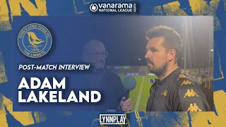 INTERVIEW: Adam Lakeland post-Banbury (H)