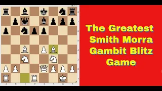 The Greatest Ever Smith Morra Gambit Blitz Game | Marc Esserman vs Vadim Martirosov: Harvard  2008