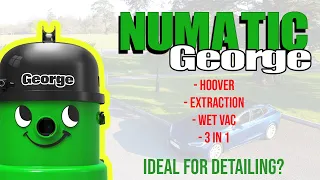 Numatic George hoover | Hoover, Wetvac, Extractor, a detailers viewpoint