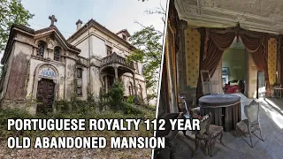 Abandoned Viscountess Royal Mansion | History Of the Sousa Soares Family | Portugal