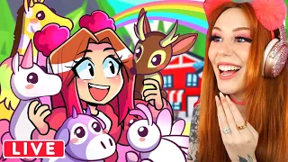 Roblox ADOPT ME Trading, Update and MEGA NEON MAKING!! (🔴LIVE! )