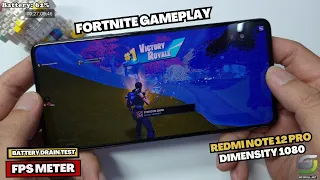 Xiaomi Redmi Note 12 Pro Fortnite Gameplay | Dimensity 1080