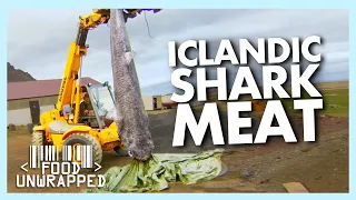 Icelandic Shark Meat Delicacy Makes Jimmy Gag! | Food Unwrapped