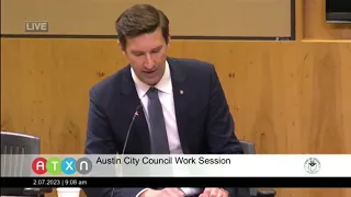 Austin City Manager Spencer Cronk apologizes for city response to ice storm