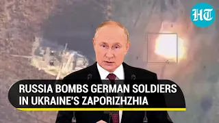 Russia, Germany Conflict Looms As Moscow's Drone Blows Up Leopard Tank With German Troops | Watch