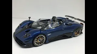 Review:  LCD Models 1:18 PAGANI ZONDA HP BARCHETTA CARBON BLUE