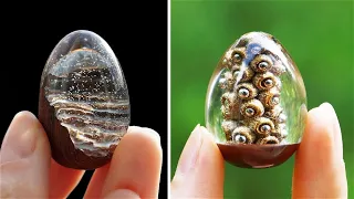 6 MOST Amazing DIY Ideas from Epoxy RESIN. SIMPLE Tutorial / Resin Art