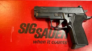 Sig Sauer P229 Enhanced Elite CPO Red Box. The best value Sig Sauer ever.