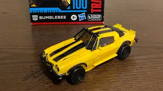 TRANSFORMERS RISE OF THE BEAST STUDIO SERIES 100 BUMBLEBEE 🐝 VIDEO REVIEW‼️