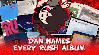 Game Grumps: Dan names Every Rush Album by year in Under 30 Seconds