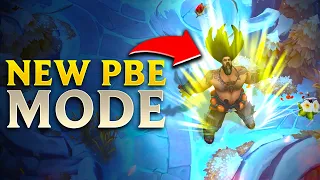 NEW GAME MODE ON PBE 2v2v2v2 Long range Udyr broken