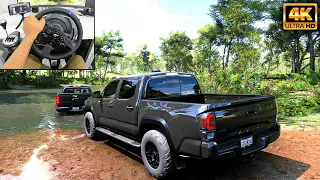 Toyota Tacoma & Chevrolet Colorado | OFFROAD CONVOY | Forza Horizon 5 | Thrustmaster T300RS gameplay