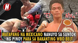 Matapang na Mexicano NANUYO SA SUNTOK NG PINOY  |  "EL NINO" Jason Pagara