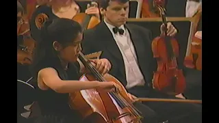 12-yr old Han-Na Chang plays Saint-Saens Cello Concerto No 1 (1995)