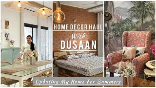 Bedroom, Livingroom & Dinning  Decoration Ideas For Summers | Home Decor Haul With Dusaan