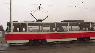 Трамвай Tatra T6A5 №317 10.03.2020