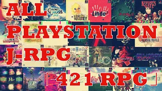 Complete List of All PS1 J RPGs Ever Made - 421 RPG !