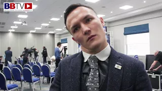 JOSH WARRINGTON (ON LEE SELBY) "HE DESERVED THE RECEPTION HE GOT HERE"