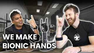 Inside a Real Bionics Lab (Ft.@theHacksmith ) || PSYONIC Lab Tour