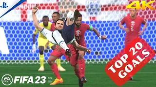 FIFA 23 - TOP 20 BEST GOALS 🔥| #2 | PS5 4K HDR #fifa23 #bestgoals #topgoals #fifa22