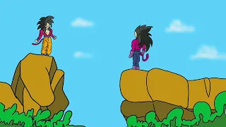 Goku Beating Vigita In Funny Way || Goku Vs Vigita