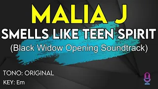 Malia J - Smells Like Teen Spirit - Karaoke Instrumental