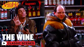 George & Kramer Buy The Wine | The Dinner Party | Seinfeld