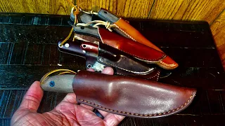 How To Wet Form Leather Sheath