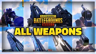 PUBG MOBILE ALL WEAPONS SOUNDS - SUPPRESSOR & RELOADING ANIMATION SOUNDS