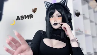 Gothic Girl Massage ASMR 🖤🐈‍⬛ Roleplay