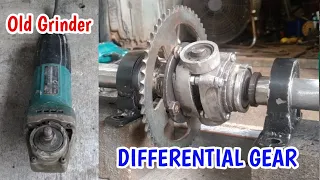 Membuat Diferensial Gear Dari Grenda Lama Untuk Projects Gokart