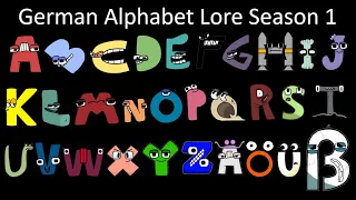 German Alphabet Lore Remastered Season 1   The Fully Completed Series | NJsaurus