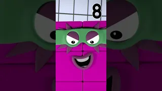 2D and 3D Numberblocks! | Learn to Count | @Numberblocks