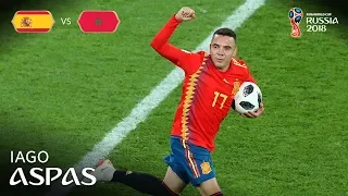 Iago ASPAS Goal - Spain v Morocco - MATCH 36