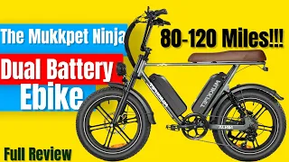 The Mukkpet Ninja Ebike | Dual Battery Ebike