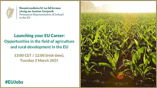 Opportunities in the field of agriculture and rural development in the EU