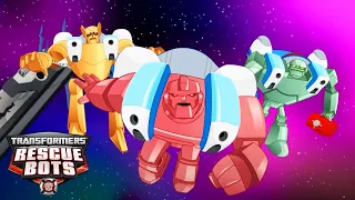 Transformers: Rescue Bots | Travelling to Space! | COMPILATION | Kids Cartoon | Transformers Kids