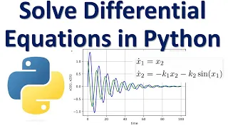 Solve Differential Equations in Python by Using odeint() SciPy Function