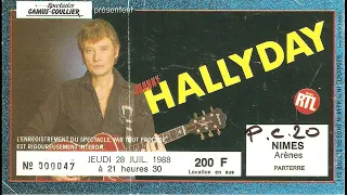 Johnny HALLYDAY Live 1988 (Nîmes)