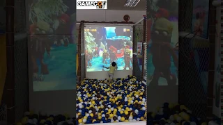 Interactive Wall Projection in Kids Zone