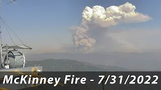 McKinney Fire - 7/31/2022 Analysis